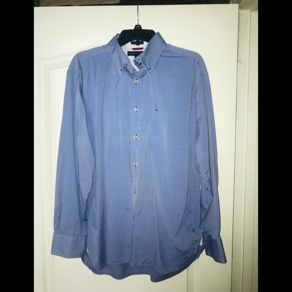 💥Tommy Hilfiger casual button down shirt